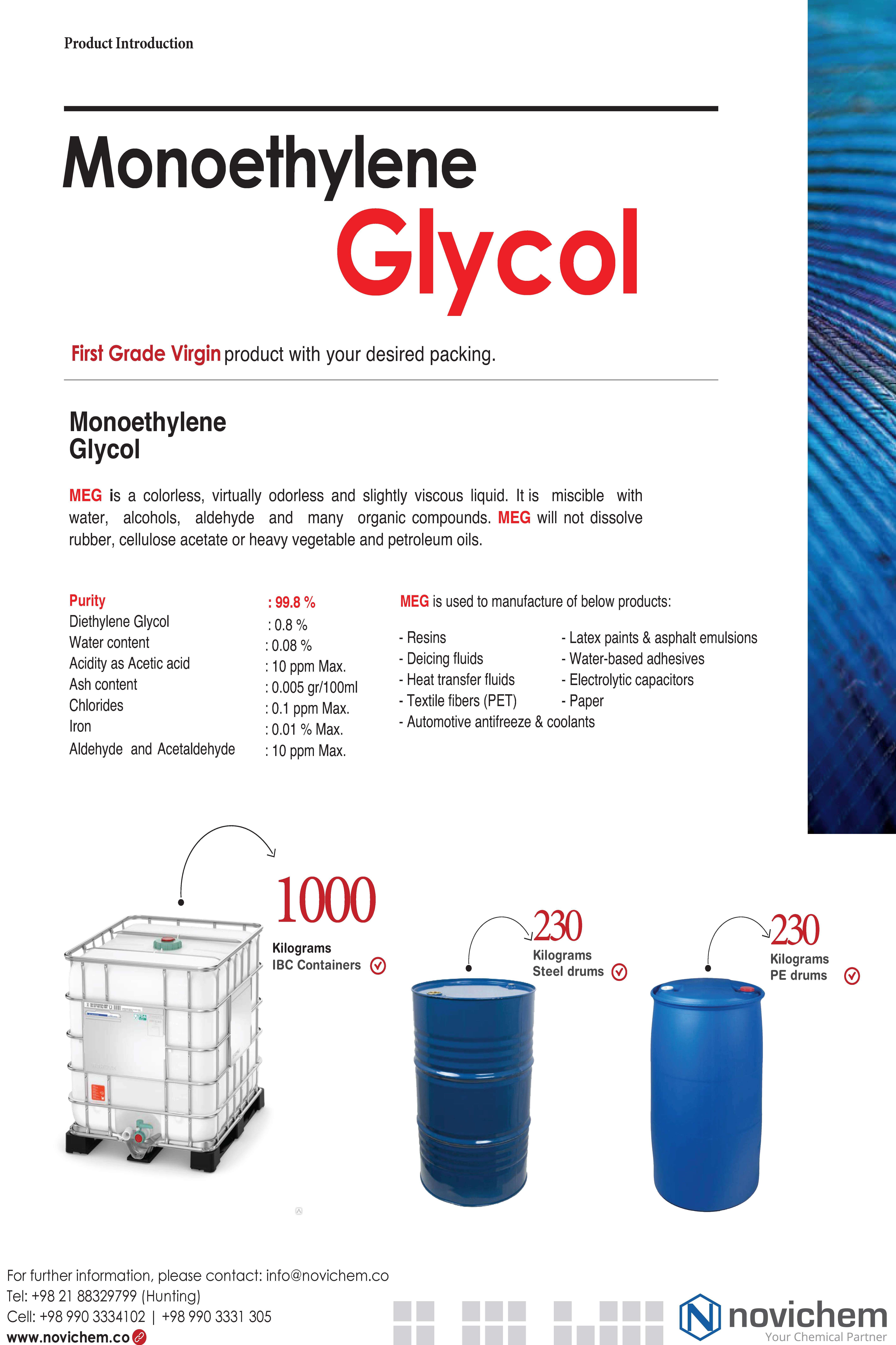 Monoethylene Glycol Monoethylene Glycol